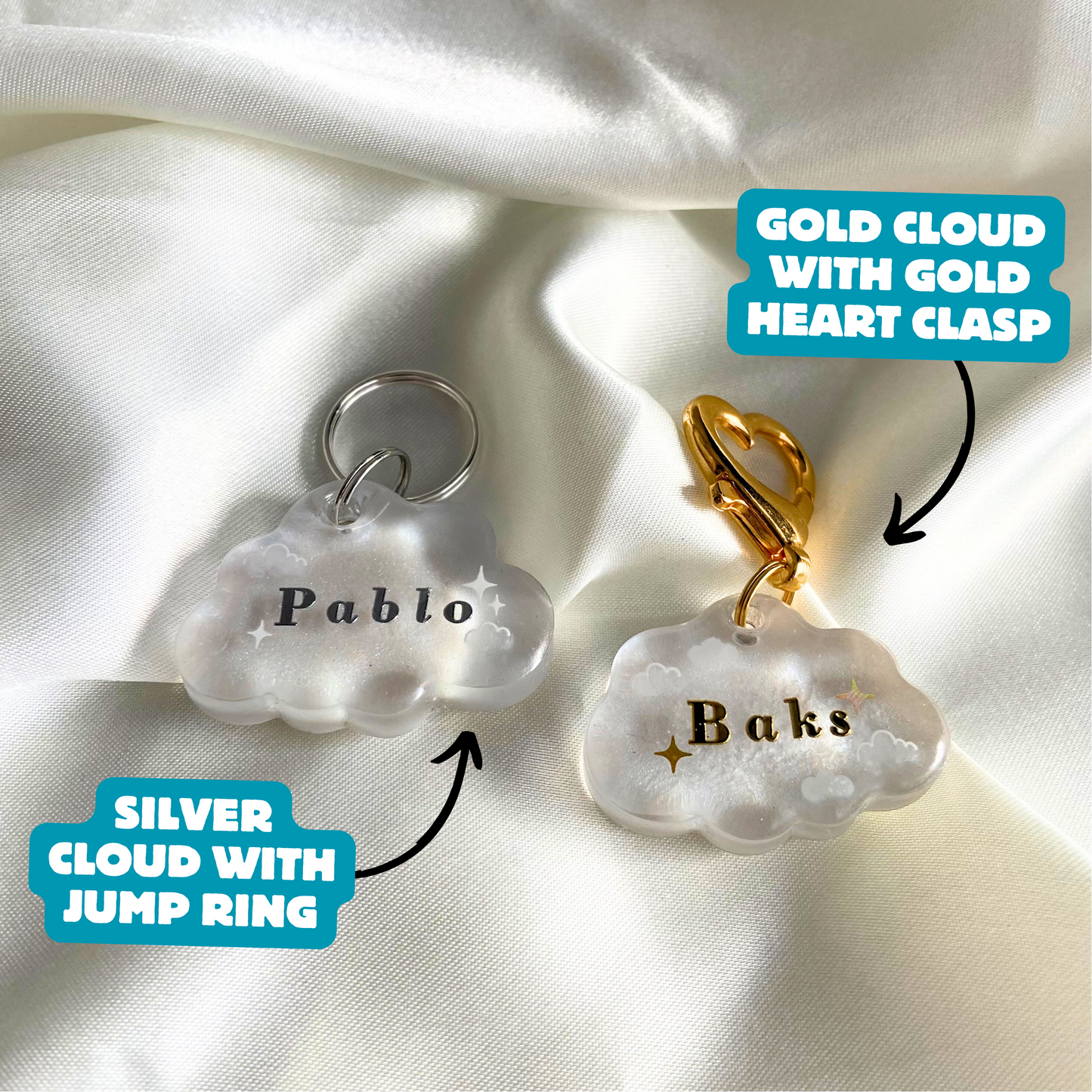 CLOUD SHAPED Tag